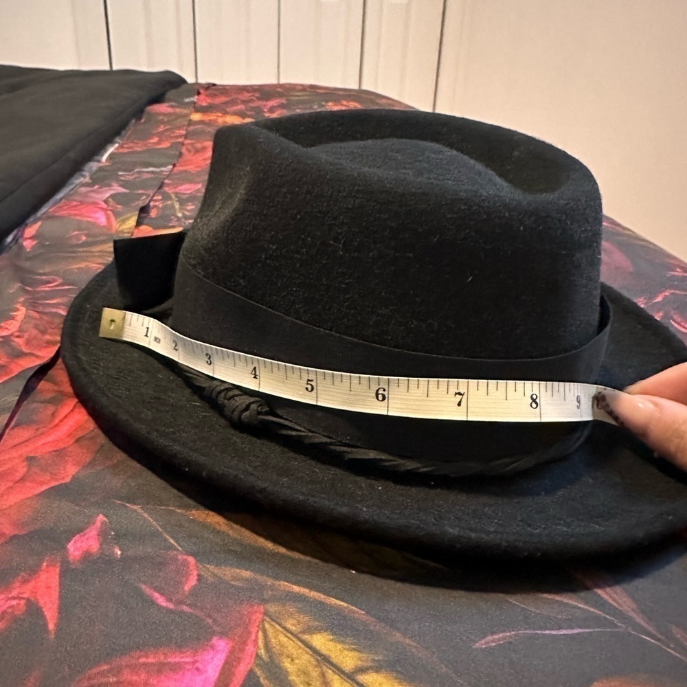 GOORIN Bros black fedora size small - Picture 10 of 13